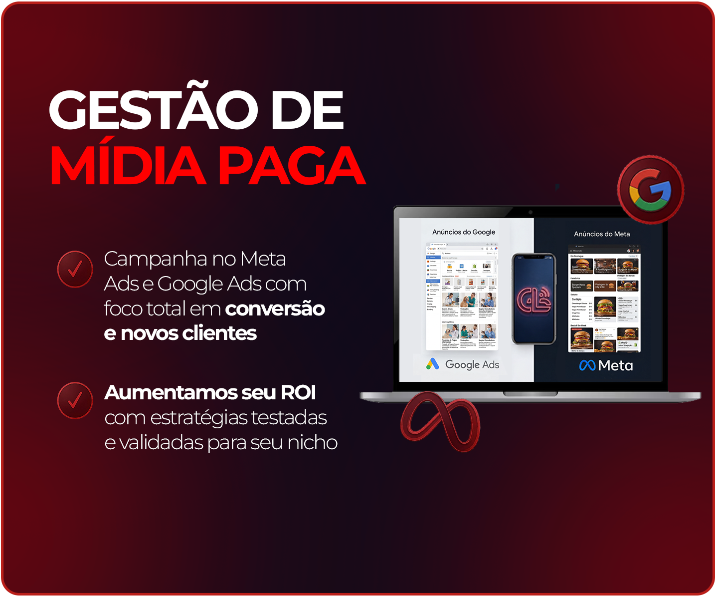 Gestão de Mídia Paga